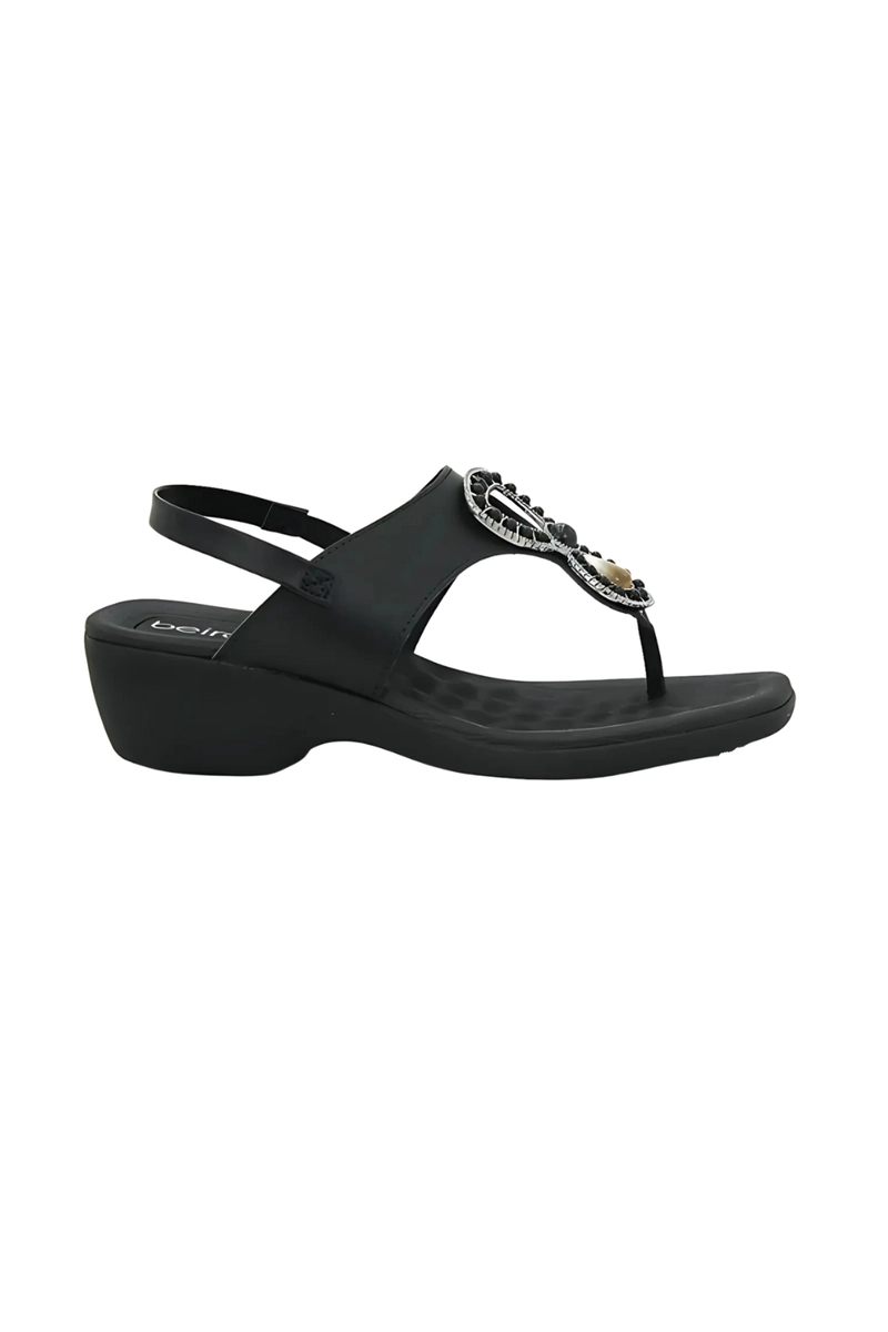 Sandália Beira Rio Rasteira Preto Feminina Produto Sandália Beira Rio Rasteira Preto Feminina