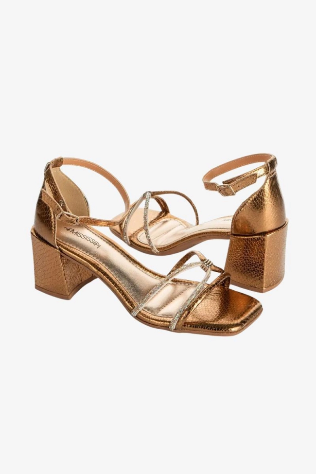 Sandália Mississipi Salto Médio Feminina Produto Sandália Mississipi Salto Médio Feminina