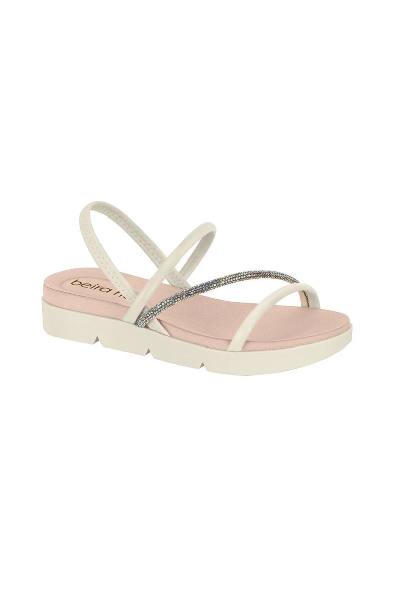 Sandalia Beira Rio Rasteira Feminina Nude Produto Sandalia Beira Rio Rasteira Feminina Nude