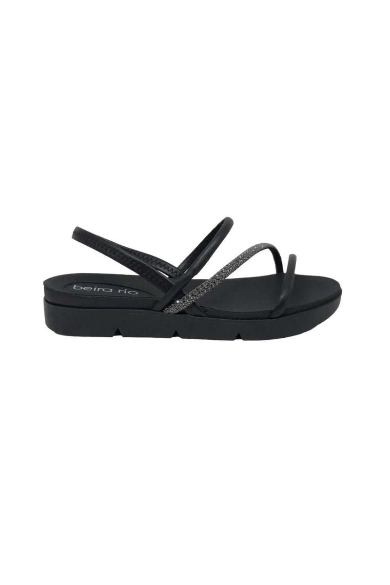 Sandalia Beira Rio Rasteira Feminina Preta Produto Sandalia Beira Rio Rasteira Feminina Preta