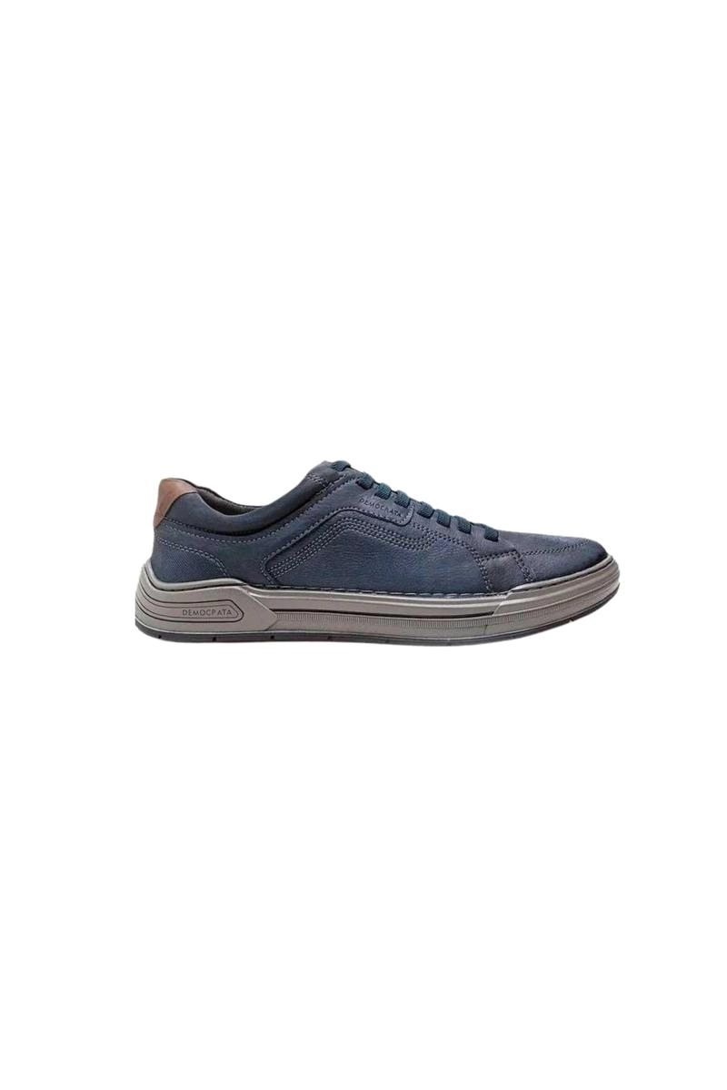 Sapatênis Democrata Denim Volp Navy Masculino Azul Produto Sapatênis Democrata Denim Volp Navy Masculino Azul