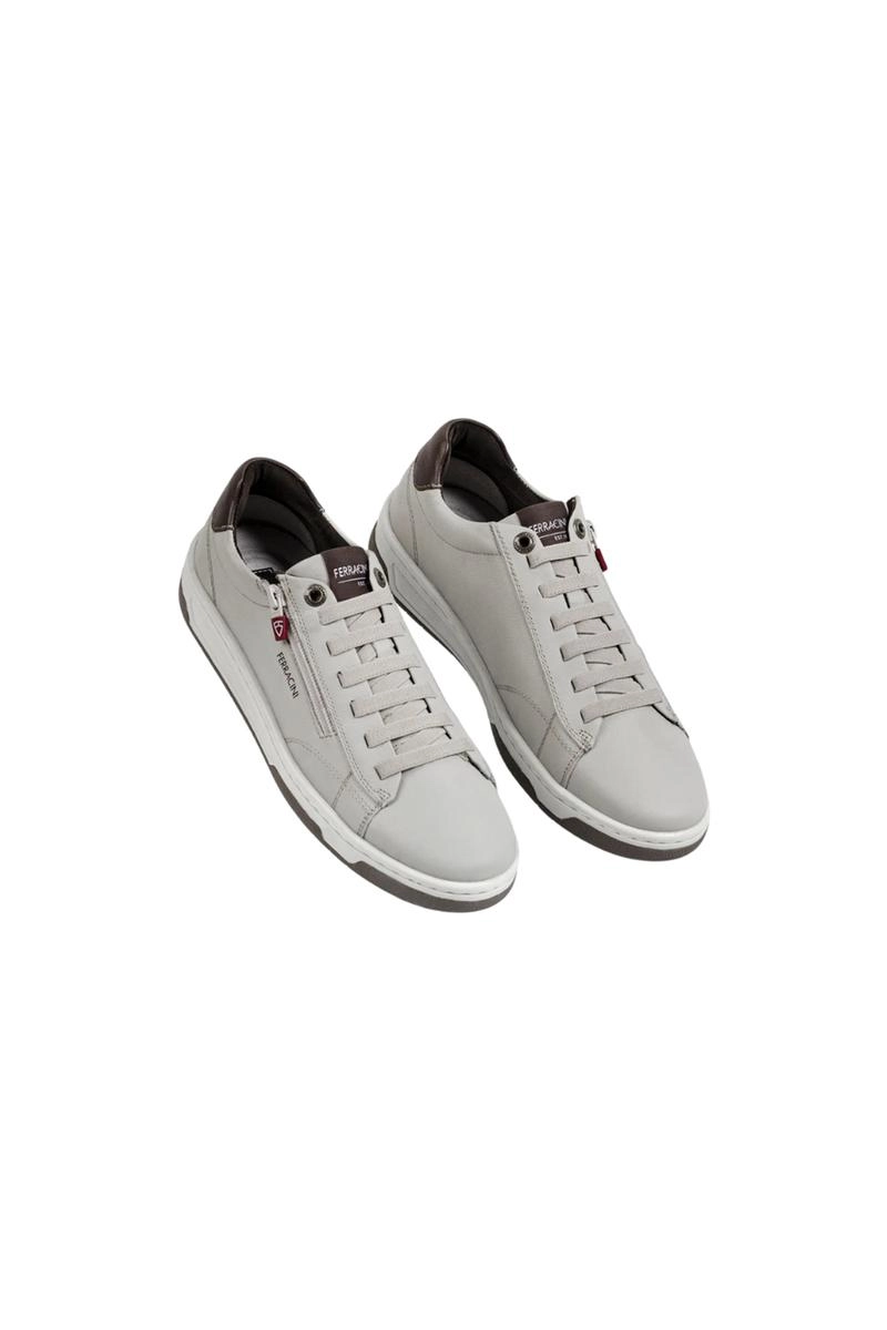 Sapatênis Ferracini Vox Masculino Cinza Claro Produto Sapatênis Ferracini Vox Masculino Cinza Claro