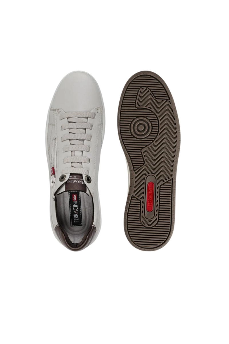 Sapatênis Ferracini Vox Masculino Cinza Claro Produto Sapatênis Ferracini Vox Masculino Cinza Claro