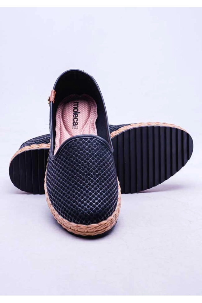 Produto Sapatilha Moleca Alpargata Feminino Preto