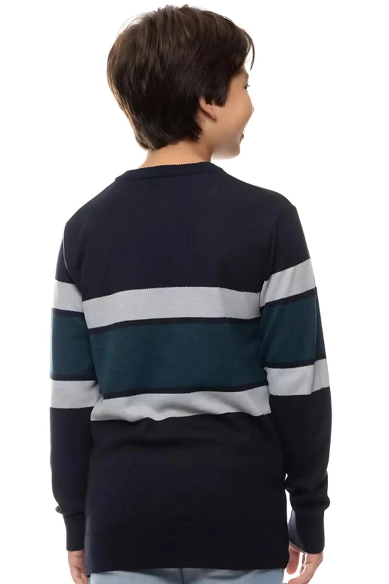 Suéter Crocker Juvenil Masculino Listrado Produto Suéter Crocker Juvenil Masculino Listrado