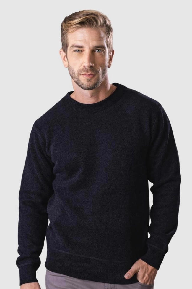 Produto Suéter Mooncity Forrado Pele Masculino Preto