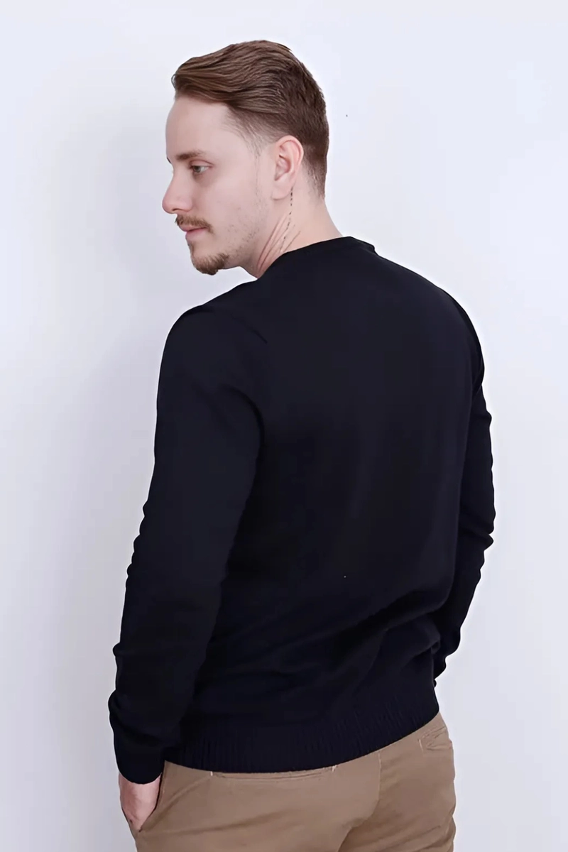 Suéter Ogochi Basic Masculino Preto Produto Suéter Ogochi Basic Masculino Preto