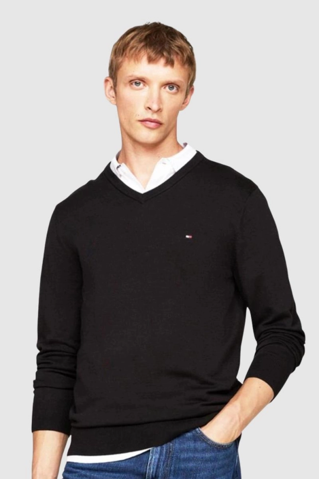 Suéter Tommy Hilfiger Masculino Preto Produto Suéter Tommy Hilfiger Masculino Preto