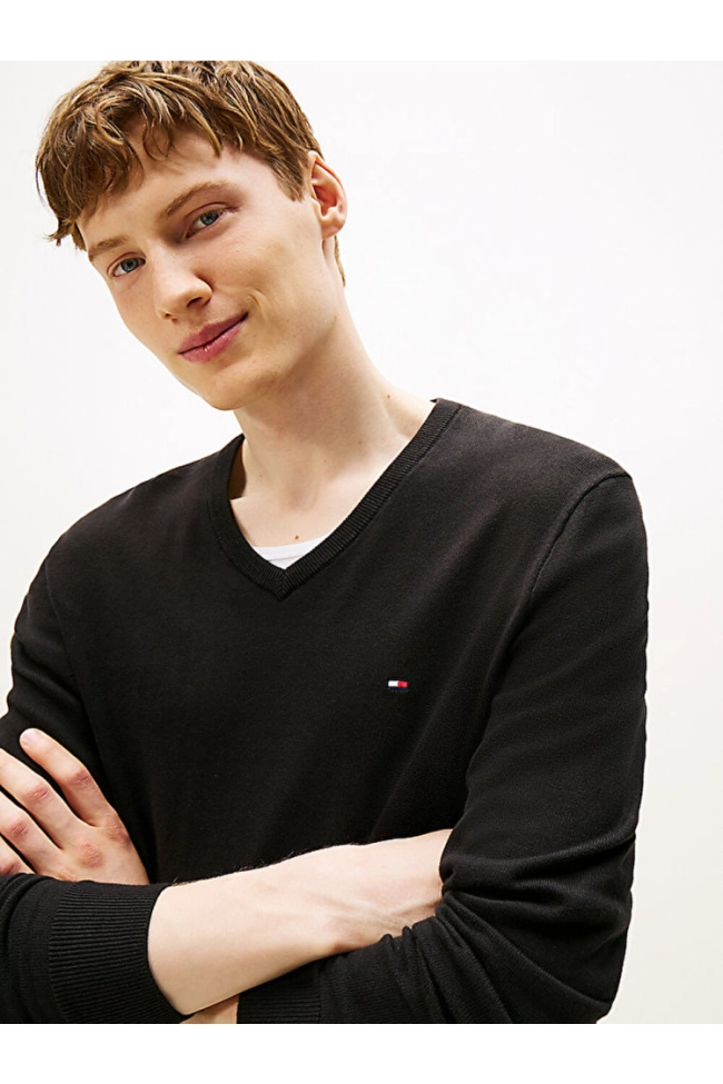 Suéter Tommy Hilfiger Masculino Preto Produto Suéter Tommy Hilfiger Masculino Preto