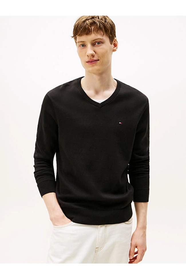 Suéter Tommy Hilfiger Masculino Preto Produto Suéter Tommy Hilfiger Masculino Preto