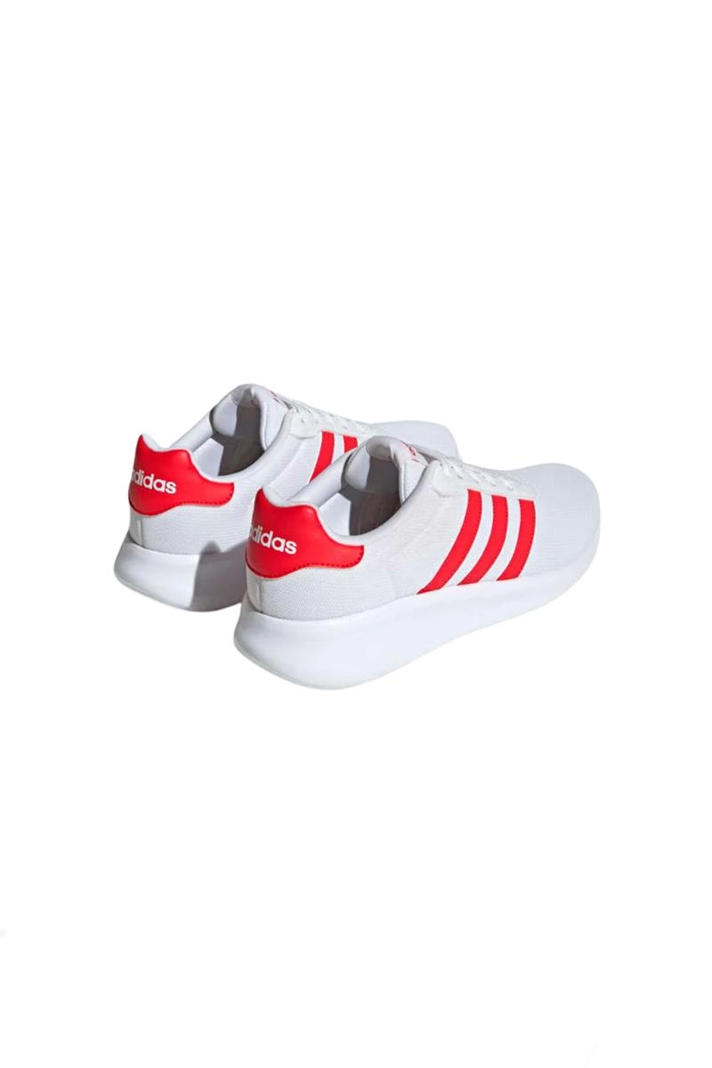 Tênis Adidas Lite Racer 3.0 Masculino Branco e Vermelho Produto Tênis Adidas Lite Racer 3.0 Masculino Branco e Vermelho