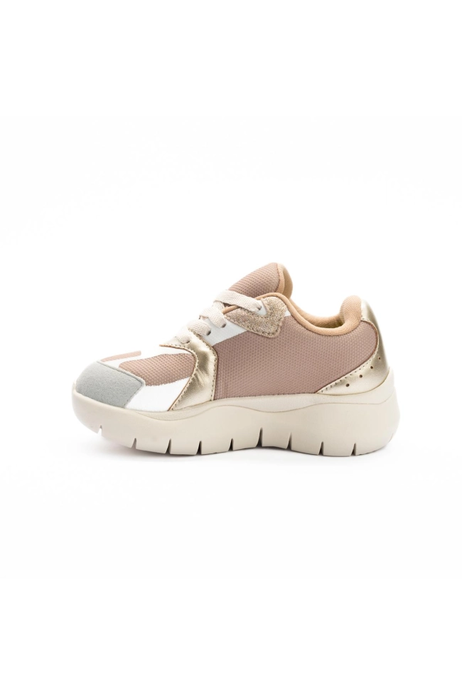 Produto Tênis Casual Juvenil Feminino Novopé Glitter Bege