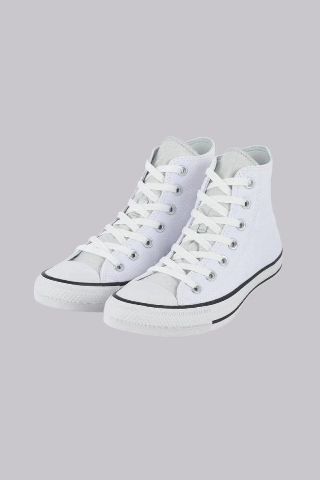 Produto Tênis Converse Bota Couro Feminino Branco/Preto 