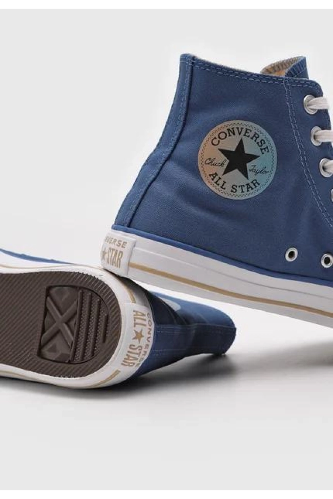 Tênis Converse All Star Feminino Azul Pedra Produto Tênis Converse All Star Feminino Azul Pedra