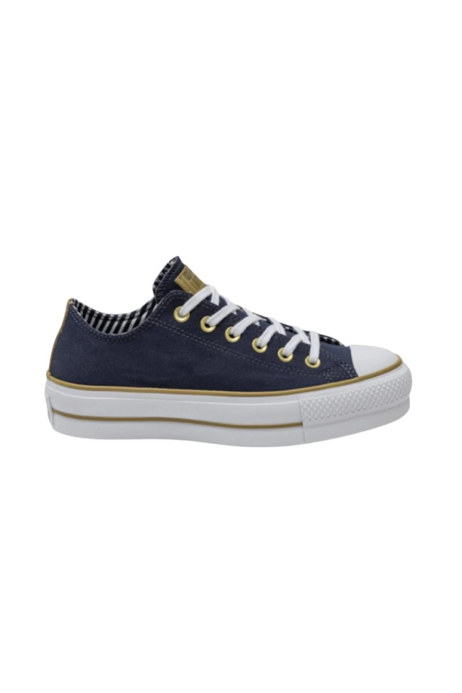 Produto Tênis Converse Flat Form Feminino Marinho 