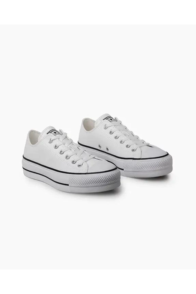 Tênis Converse All Star Plataforma Feminino Branco Produto Tênis Converse All Star Plataforma Feminino Branco