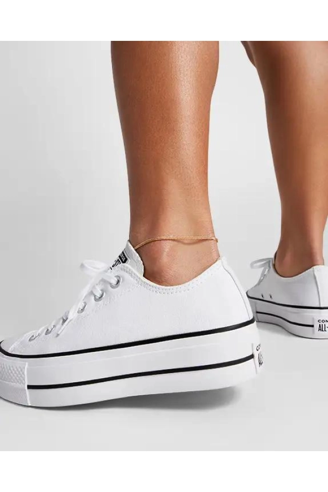 Tênis Converse All Star Plataforma Feminino Branco Produto Tênis Converse All Star Plataforma Feminino Branco
