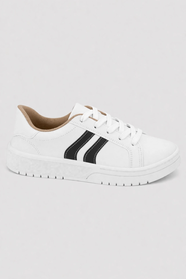 Tênis Moleca Feminino Casual Branco Produto Tênis Moleca Feminino Casual Branco