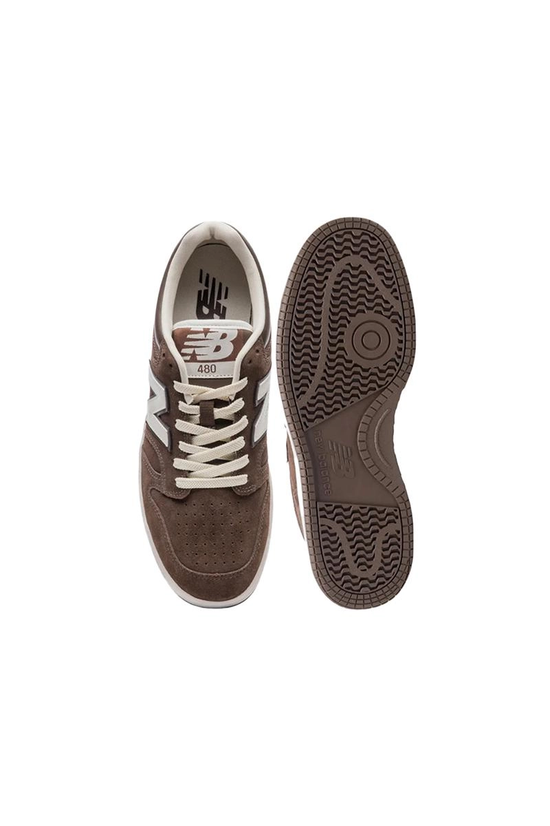 Tênis New Balance 480 Low Masculino Marrom Produto Tênis New Balance 480 Low Masculino Marrom