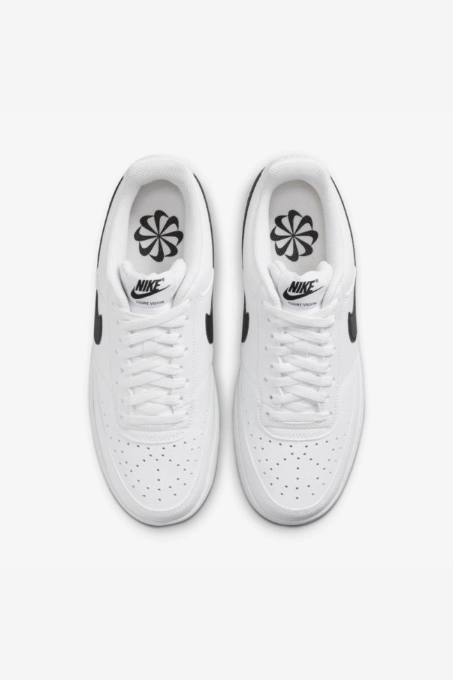 Produto Tênis Nike Court Vision Feminino Branco/Preto 