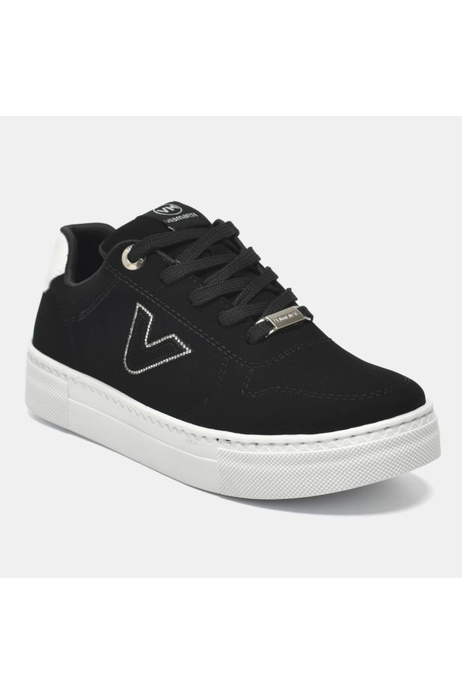 Tênis Via Marte Feminino Casual Preto Produto Tênis Via Marte Feminino Casual Preto