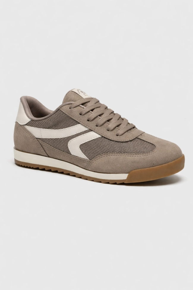 Produto Tênis Via Marte Feminino Casual Taupe