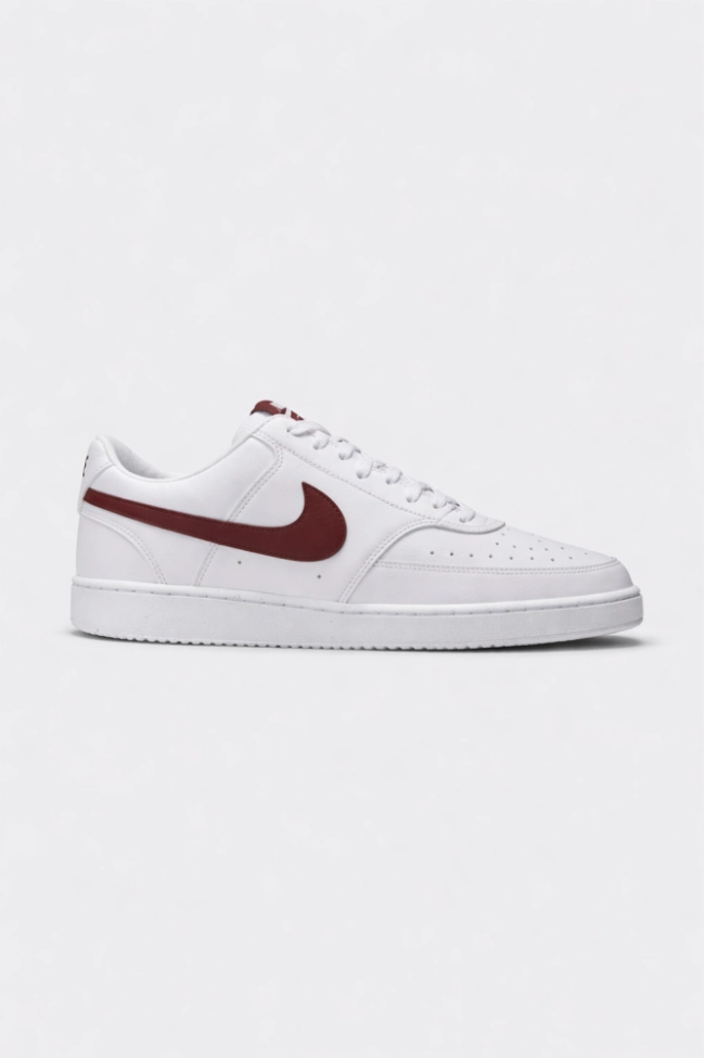 Produto Tênis Nike Court Vision Low Masculino Branco e Vermelho