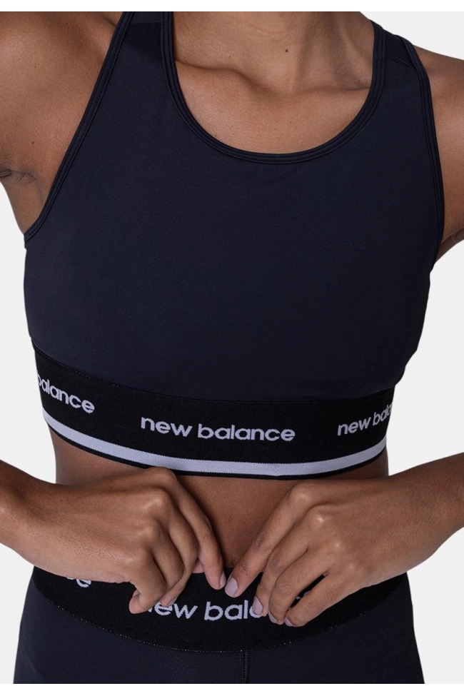 Produto Top New Balance Suplex Feminino Preto 