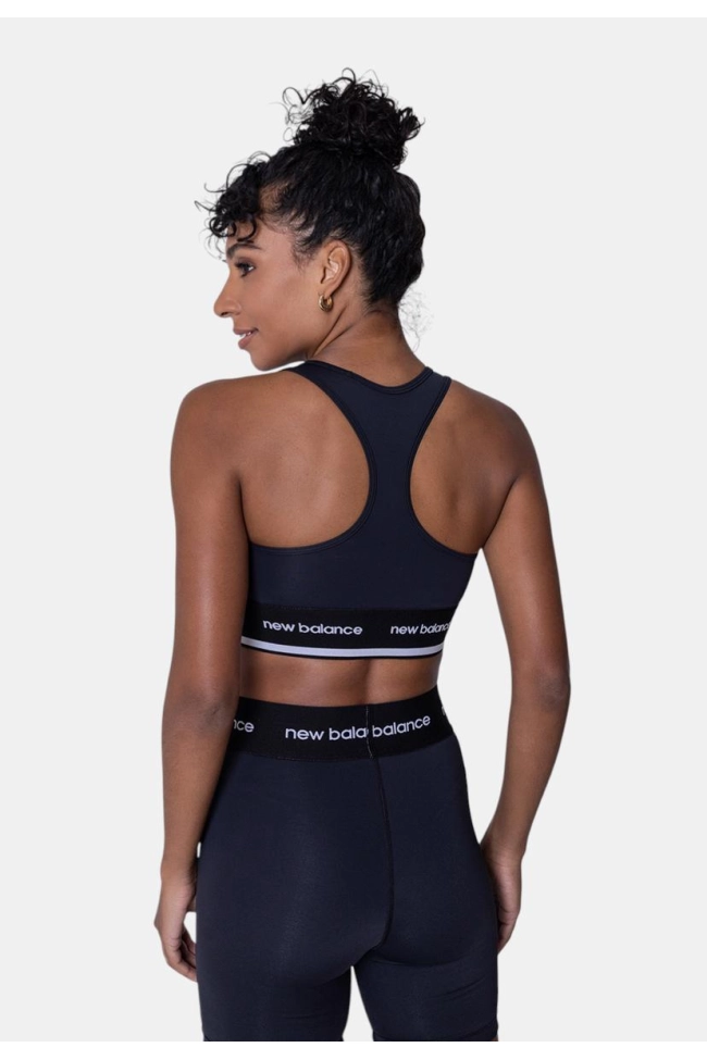 Produto Top New Balance Suplex Feminino Preto 