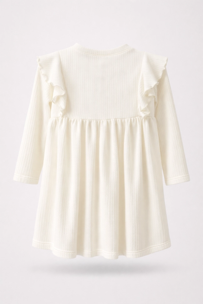 Produto Vestido Coccinelle Manga Longa Bordado Infantil Feminino 