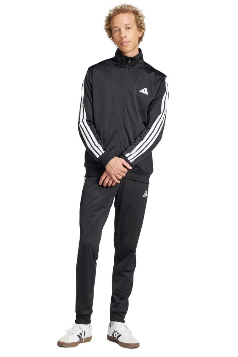 Agasalho Adidas Sportswear Basic Três Listras Masculino Preto