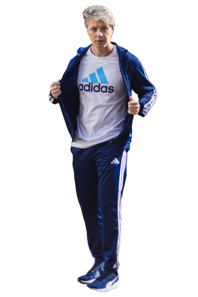 Agasalho Adidas Sportswear Masculino Azul 
