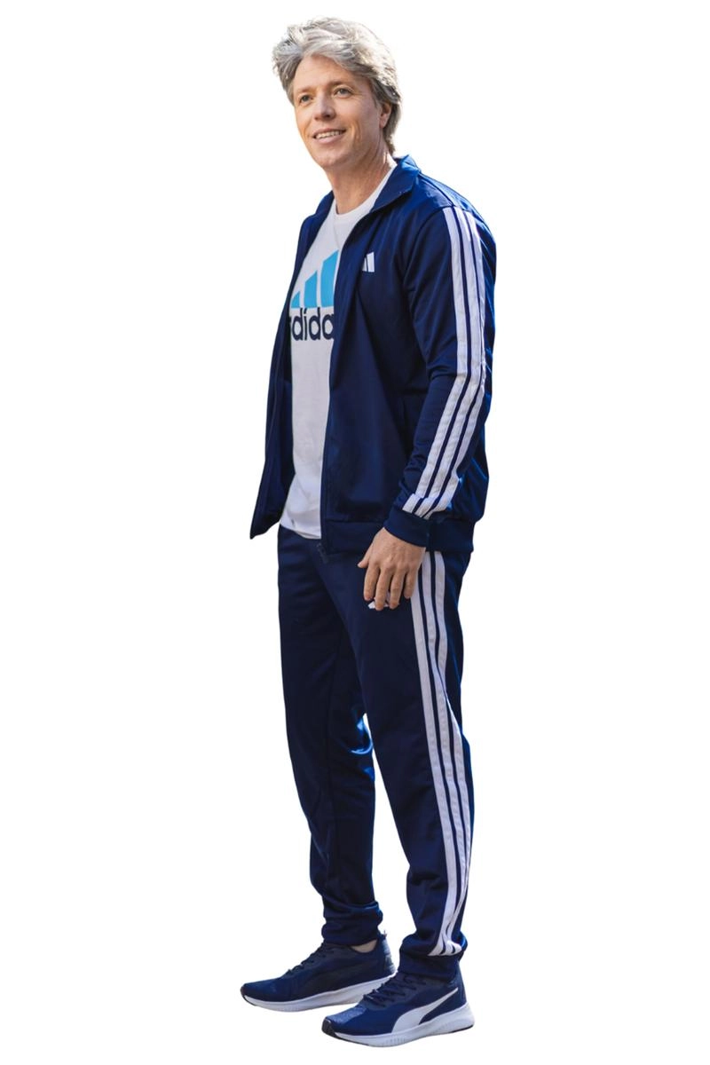 Agasalho Adidas Sportswear Masculino Azul 