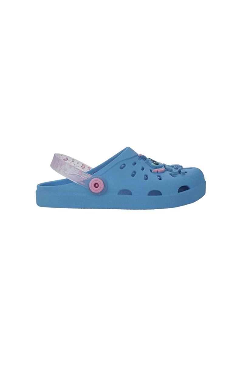 Babuche Infantil Azul Disney Urban Stitch Grendene Kids