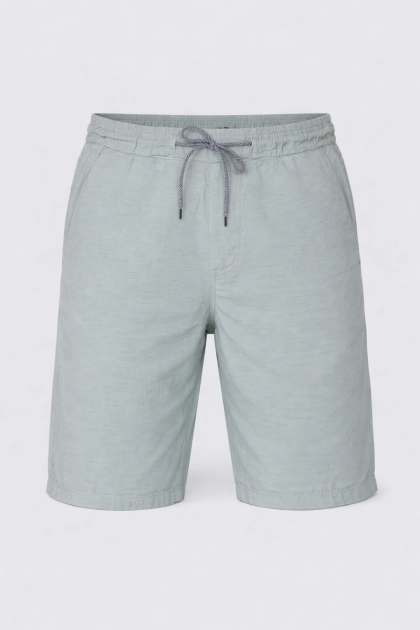 Produto Bermuda Voox Linho Elástico Masculina Verde