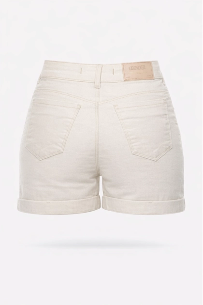 Produto Bermuda Crocker Reta FemininaCor Natural