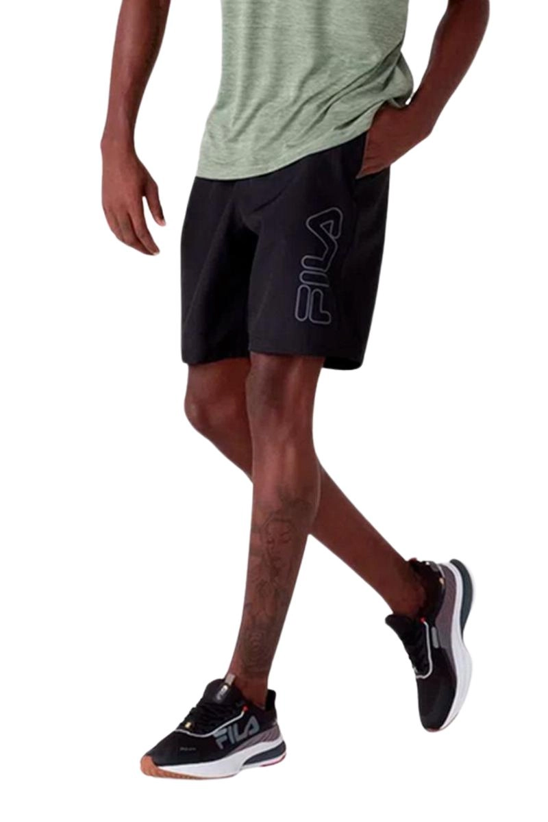 Bermuda Fila Train Masculina Preta