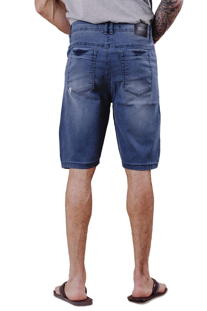 Bermuda Jeans Crocker Confort Masculina