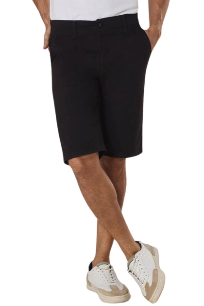 Produto - Bermuda Max Denim Sarja Bolso Faca Masculino 