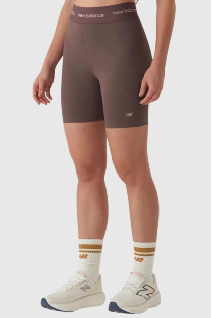 Produto - Bermuda New Balance Suplex Feminino Marrom