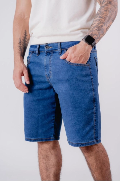 Bermuda Ogochi Masculina Jeans Produto Bermuda Ogochi Masculina Jeans