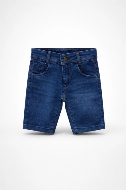 Bermuda Oznes Jeans Bebê Masculina Produto - Bermuda Oznes Jeans Bebê Masculina