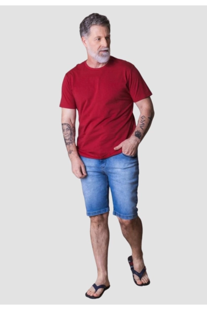 Bermuda Pitt Jeans Basic Masculino Produto Bermuda Pitt Jeans Basic Masculino