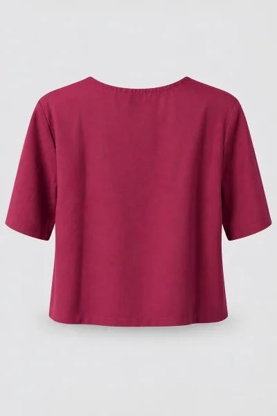 Blusa Feminina Cropped Manga Curta Ellen One Produto Blusa Feminina Cropped Manga Curta Ellen One