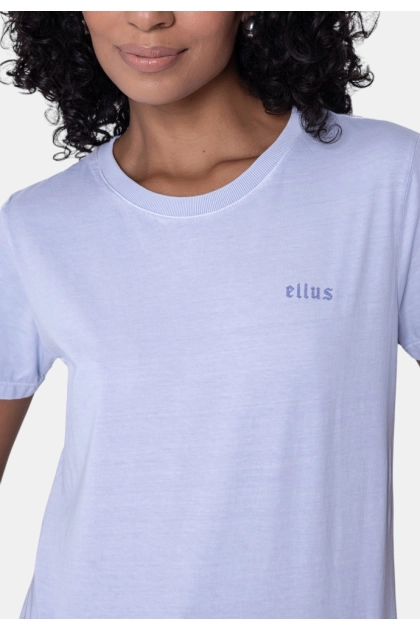 Blusa Ellus Manga Curta Feminina Azul Produto Blusa Ellus Manga Curta Feminina Azul