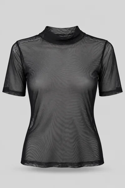 Blusa Feminina Manga Curta Tule Gabip Produto Blusa Feminina Manga Curta Tule Gabip
