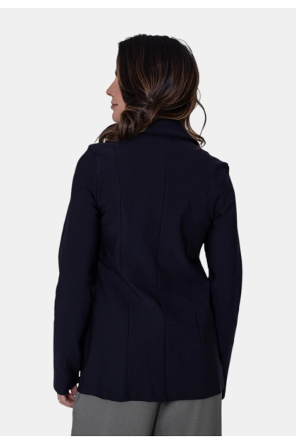 Blazer Bonequim Botões Feminino Preto Produto Blazer Bonequim Botões Feminino Preto