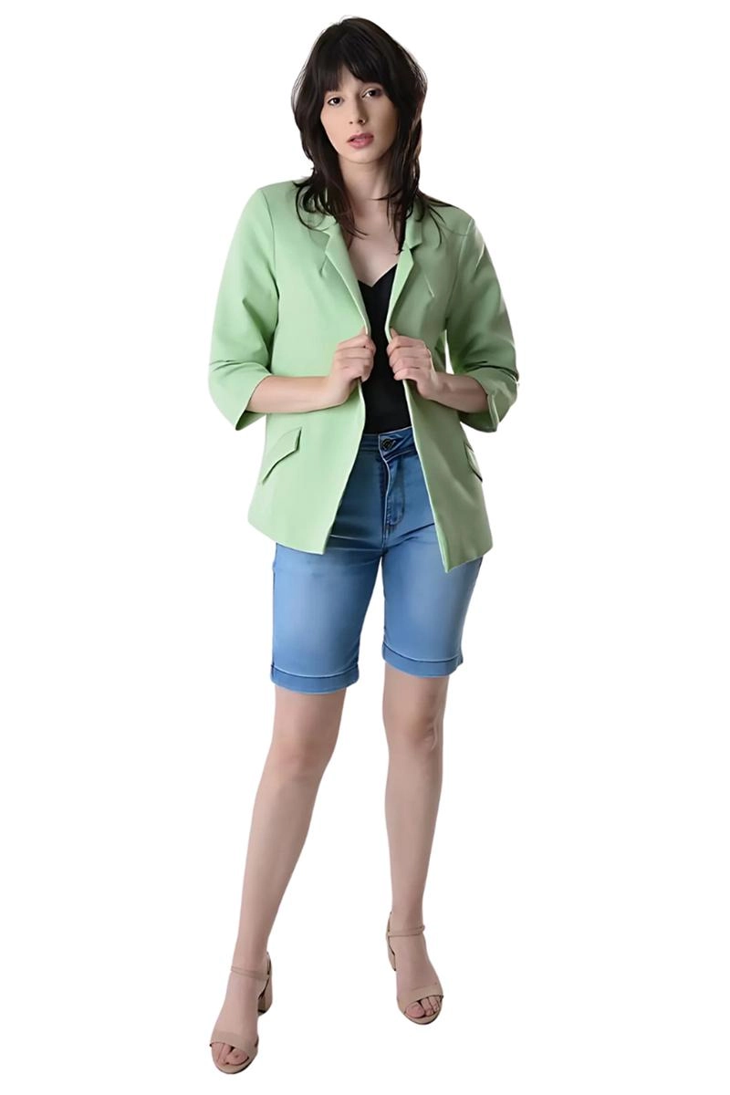  Blazer Ellen One Social Feminino Verde