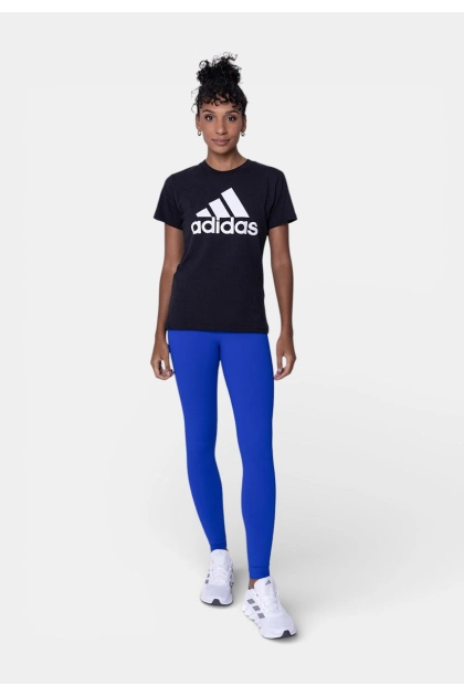 Blusa Adidas Manga Curta Essentials Feminina Preta Produto Blusa Adidas Manga Curta Essentials Feminina Preta