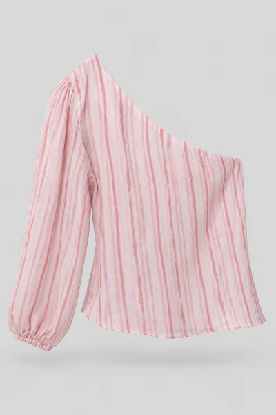 Blusa Feminina Gabip Um Ombro Só Rosa Produto Blusa Feminina Gabip Um Ombro Só Rosa